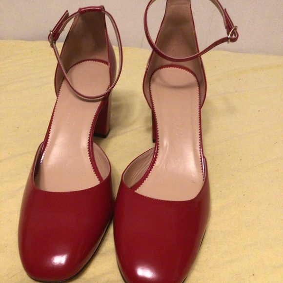 J.CREW PATENT LEATHER SHOE SZ 12 - Picture 1 of 7